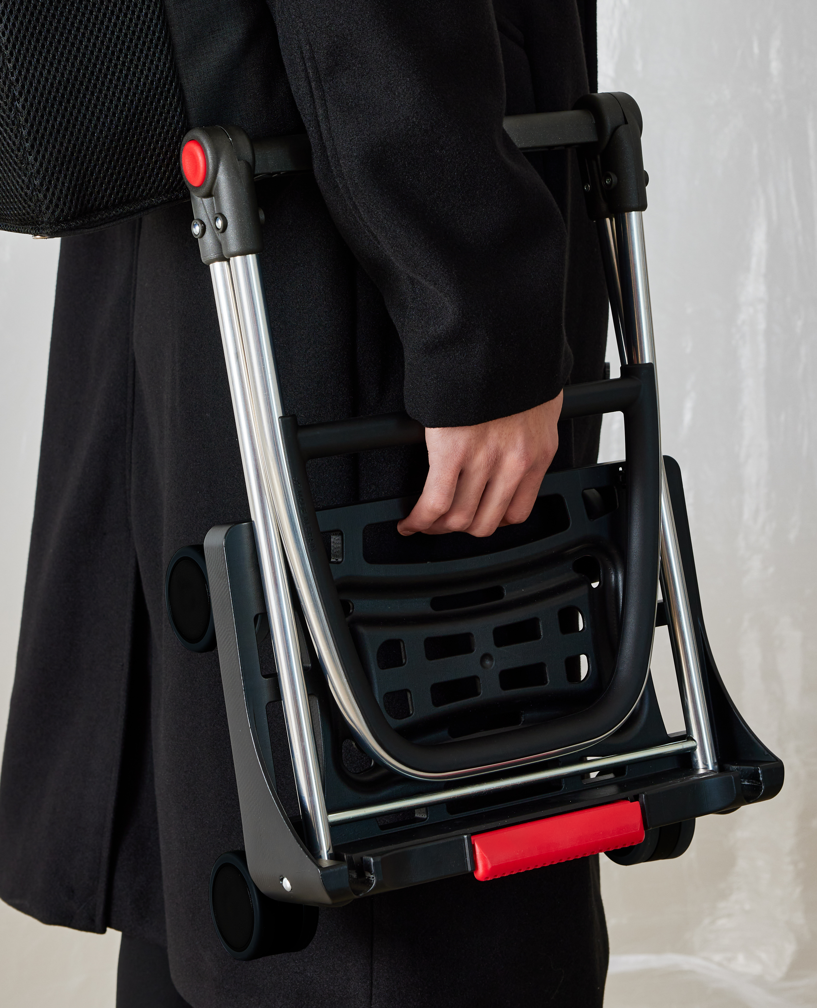 Rolser One Tweed T-Shop 4 Wheel Swivelling Foldable Shopping Trolley