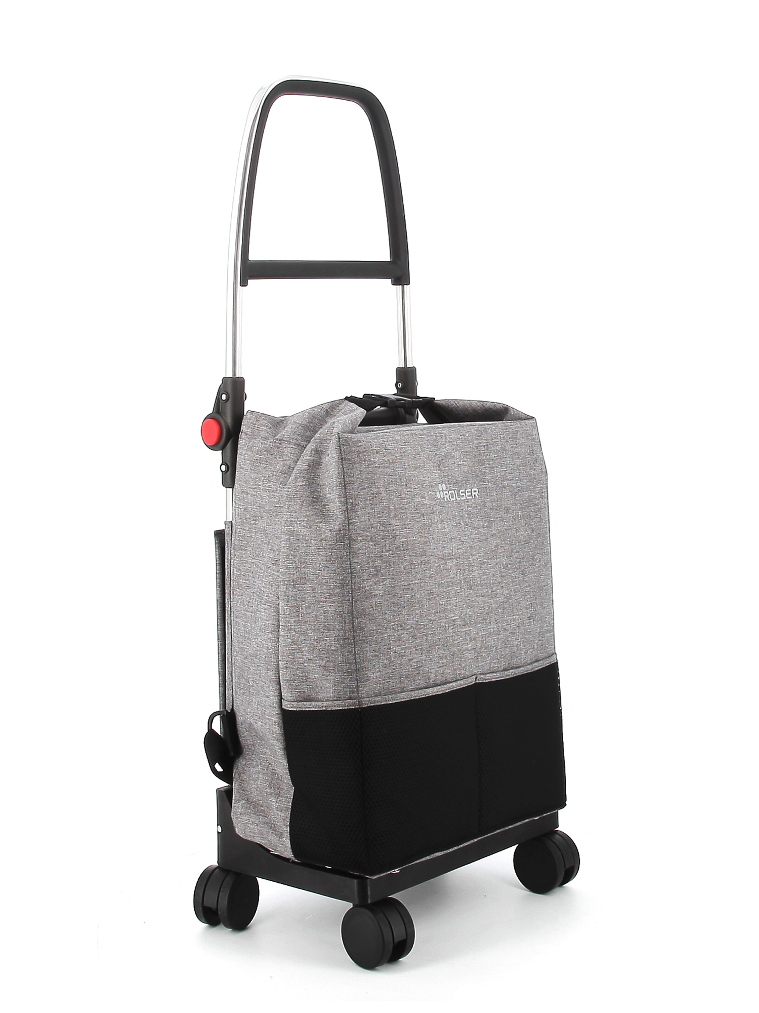 Rolser One Tweed T-Shop 4 Wheel Swivelling Foldable Shopping Trolley
