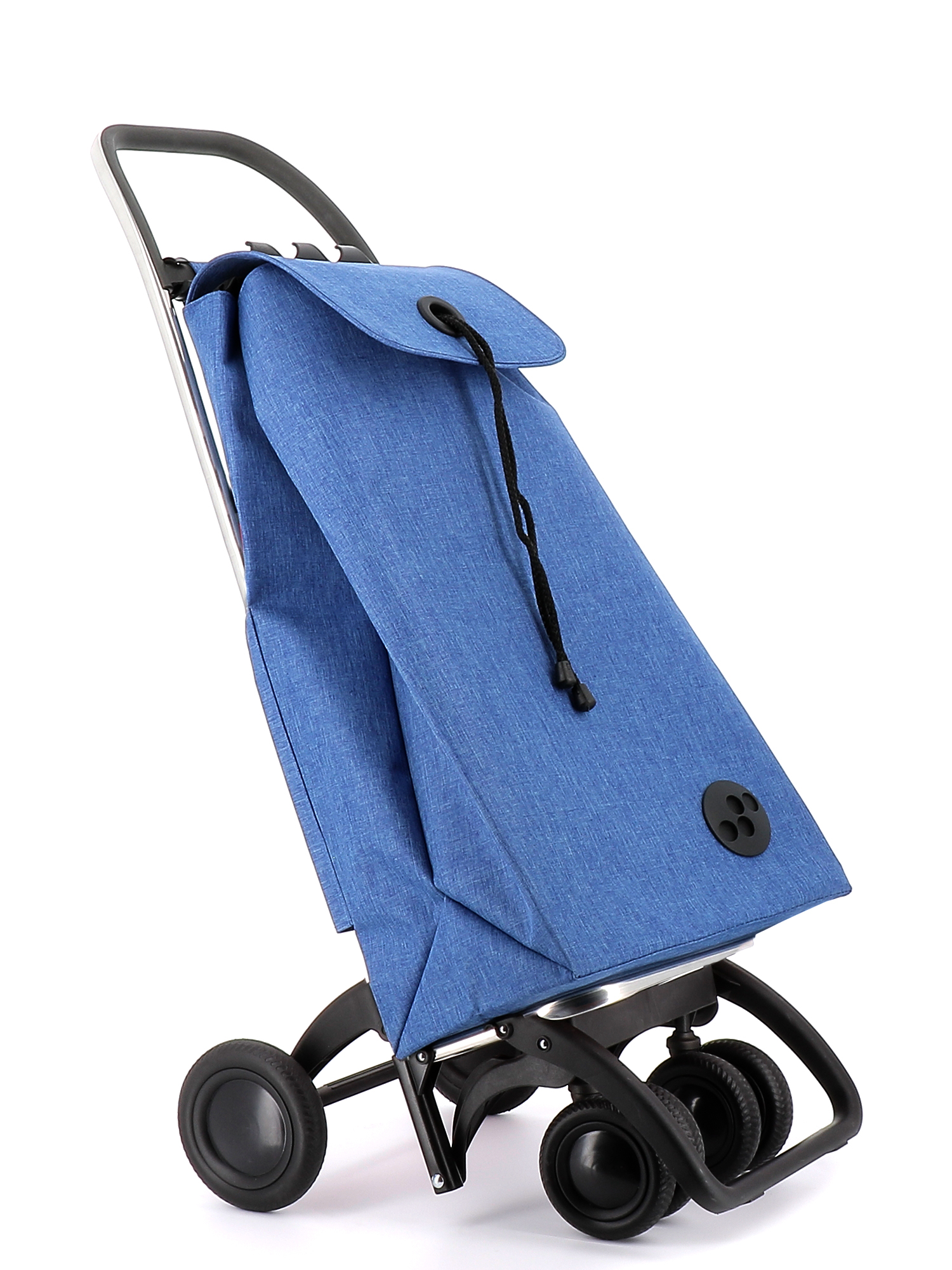 Rolser I-Max Tweed 4 Wheel 2 Swivelling Foldable Shopping Trolley