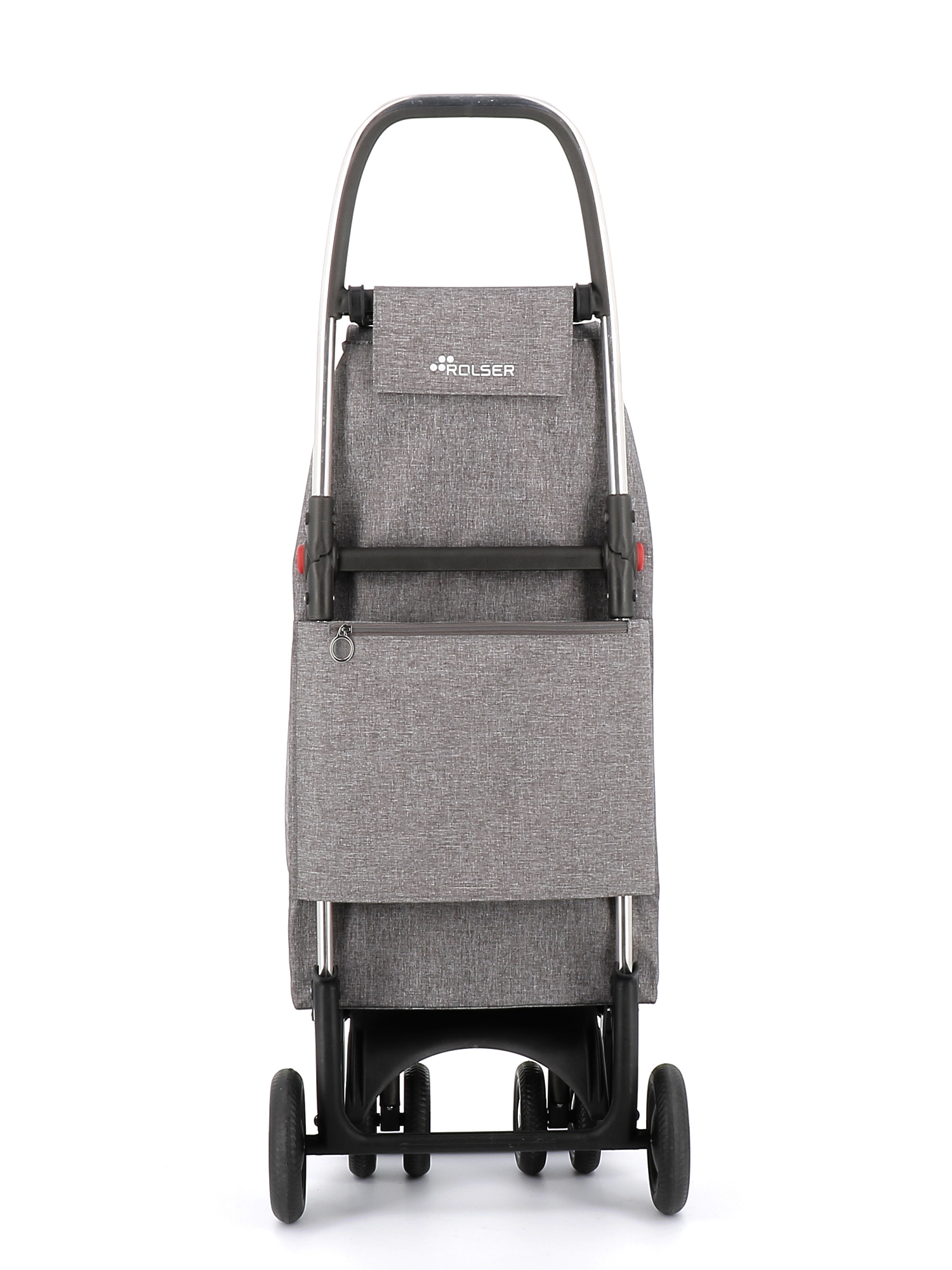 Rolser I-Max Tweed 4 Wheel 2 Swivelling Foldable Shopping Trolley